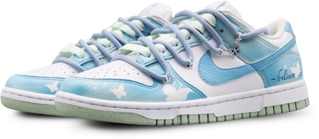 (W) 나이키 덩크 로우 넥스트 네이처 '상큼 블루-화이트' (커스텀) DN1431-102(Team8-女款清爽气泡蓝白) Lookbook (W) 나이키 덩크 로우 넥스트 네이처 '상큼 블루-화이트' (커스텀) DN1431-102(Team8-女款清爽气泡蓝白)