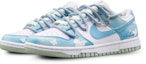 Lookbook (W) 나이키 덩크 로우 넥스트 네이처 '상큼 블루-화이트' (커스텀) DN1431-102(Team8-女款清爽气泡蓝白)
