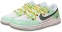 Lookbook 【訂製球鞋】Nike Dunk Low Next Nature White Mint 解構鞋帶 清新 檸檬汽水 情侶款 手繪塗鴉 復古 低幫 板鞋 女款 白淺綠