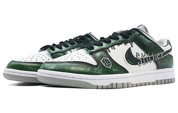 Lookbook (W) [Shoe Custom] Nike Dunk Low Next Nature 'Pale Coral Graffiti' DD1873-100(TeamD-女款魔法学院渐变绿)