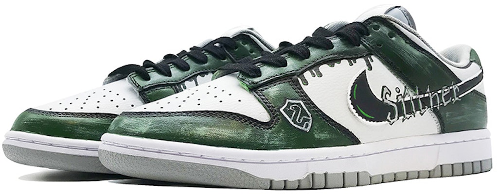 (W) 나이키 덩크 로우 넥스트 네이처 '페일 코랄 그래피티' (커스텀) DD1873-100(TeamD-女款魔法学院渐变绿) Lookbook (W) 나이키 덩크 로우 넥스트 네이처 '페일 코랄 그래피티' (커스텀) DD1873-100(TeamD-女款魔法学院渐变绿)