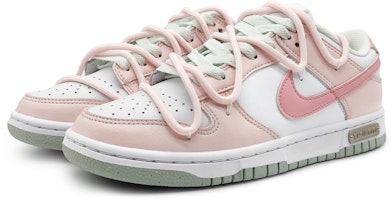 【客製球鞋】Nike Dunk Low Next Nature 泡沫奶茶 戀桃櫻櫻 小清新色 低筒 滑板鞋 女款 淡粉 Lookbook 【客製球鞋】Nike Dunk Low Next Nature 泡沫奶茶 戀桃櫻櫻 小清新色 低筒 滑板鞋 女款 淡粉