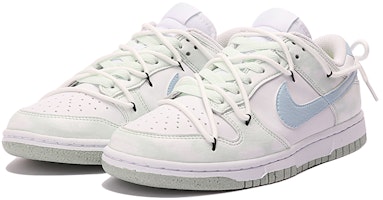 (W) 나이키 덩크 로우 넥스트 네이처 '씨솔트 민트' (커스텀) DN1431-102(TeamThree-海洋薄荷-蓝浅绿) Lookbook (W) 나이키 덩크 로우 넥스트 네이처 '씨솔트 민트' (커스텀) DN1431-102(TeamThree-海洋薄荷-蓝浅绿)