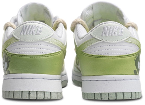 【訂製球鞋】 Nike Dunk Low Next Nature 塗鴉漫畫風 百分比 粗麻繩 復古 低筒 板鞋 女款 青綠色 Shop 【訂製球鞋】 Nike Dunk Low Next Nature 塗鴉漫畫風 百分比 粗麻繩 復古 低筒 板鞋 女款 青綠色