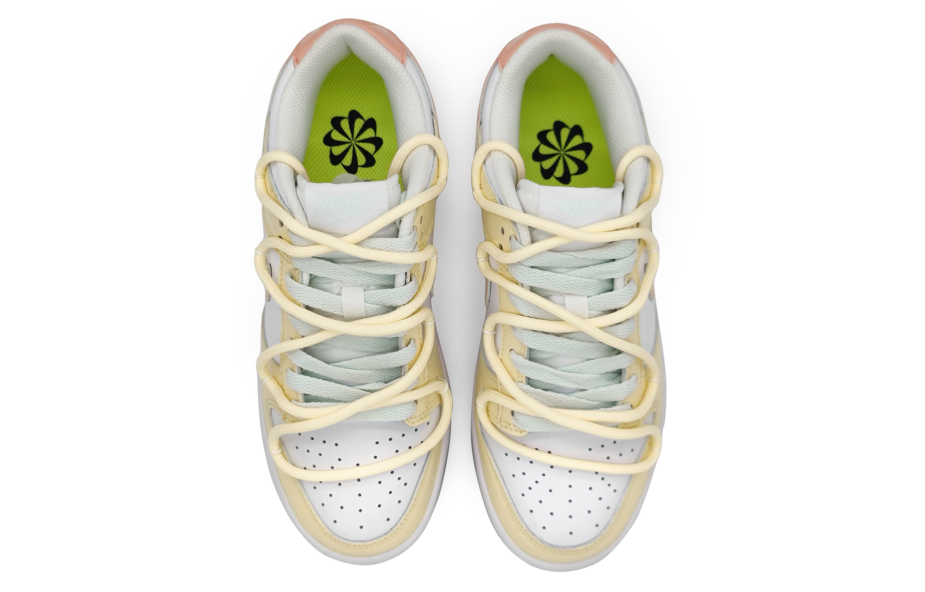 Shop (W) 【カスタムシューズ】(女性用) ナイキ ダンク ロー ネクストナチャー 'バブルティータロウ バレンタイン' DN1431-102(Team16-芋泥波波)