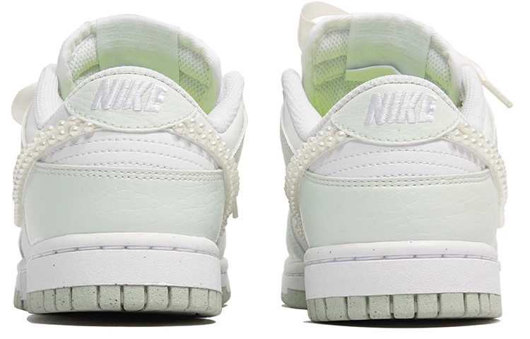 Shop (W) [Kasut Custom] Nike Dunk Low 'Next Nature White Mint Pearl' DN1431-102(TeamP-抹茶珍珠)