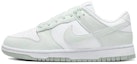 Sizing (W) 나이키 덩크 로우 넥스트 네이처 '화이트 핑크 그린' (커스텀) DN1431-102(TeamR-女款遇箭白粉绿S-BOX)