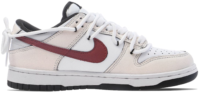 (W) Sepatu Custom Nike Dunk Low Retro 'Beige Red' DD1503-101(Team34-过往) Order (W) Sepatu Custom Nike Dunk Low Retro 'Beige Red' DD1503-101(Team34-过往)