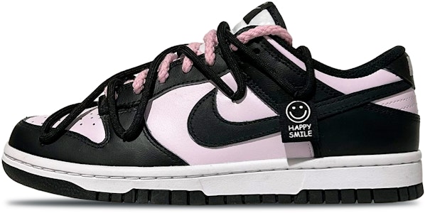 (W) 【定制鞋款】耐克Dunk Low复古‘黑粉笑脸’ DD1503-101(Team49-桃之夭夭) Buy (W) 【定制鞋款】耐克Dunk Low复古‘黑粉笑脸’ DD1503-101(Team49-桃之夭夭)