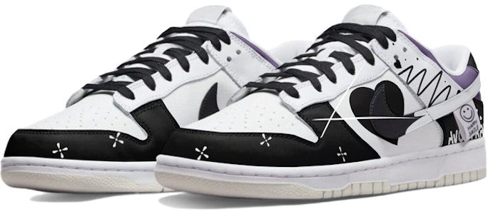 (W) ナイキ ダンク LOW レトロ "黒ハート"(ブラック/ホワイト) DD1503-121(TeamS-黑桃心S-BOX) Lookbook (W) ナイキ ダンク LOW レトロ "黒ハート"(ブラック/ホワイト) DD1503-121(TeamS-黑桃心S-BOX)