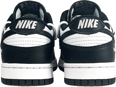 【訂製球鞋】 Nike Dunk Low Retro 解構 雙鞋帶 笑臉 百搭 低筒 板鞋 女款 黑白 Shop 【訂製球鞋】 Nike Dunk Low Retro 解構 雙鞋帶 笑臉 百搭 低筒 板鞋 女款 黑白
