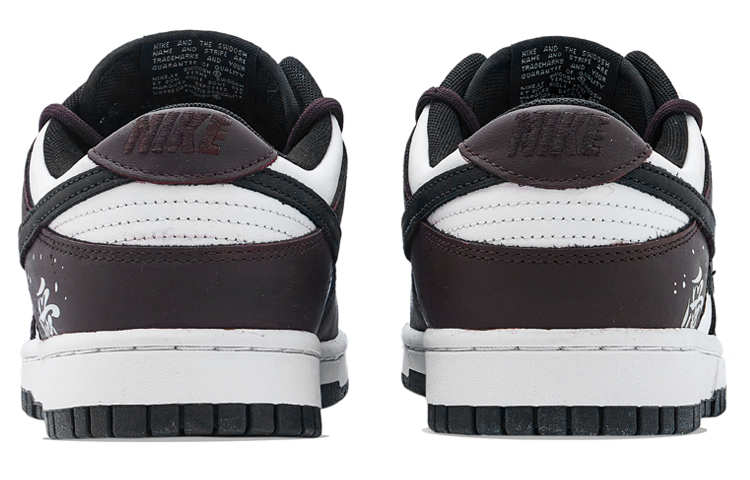 Shop (W) ナイキ ダンク ロー レトロ "黒茶パンダ落書き風" DD1503-101(Team34-爱的不得女)