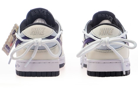 【定制球鞋】Nike Dunk Low Retro 簡約 回憶 溫柔 高級小眾 清新 低幫 板鞋 女款 米白紫 Lookbook 【定制球鞋】Nike Dunk Low Retro 簡約 回憶 溫柔 高級小眾 清新 低幫 板鞋 女款 米白紫