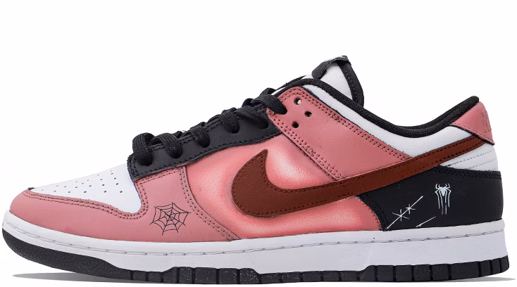 custom-shoes-women-nike-dunk-low-retro-ghost-spider-graffiti