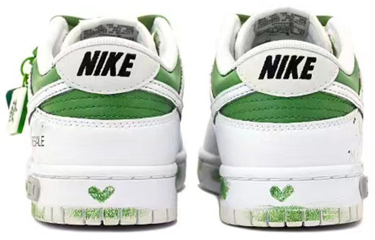 [Custom Shoes] (W) Nike Dunk Low Retro 'Mahjong White-Green' 圖 4