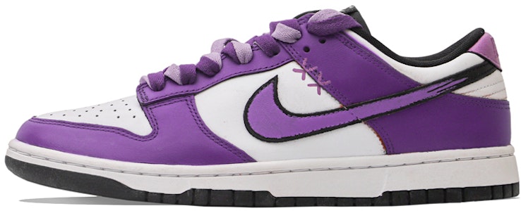 【定制球鞋】Nike Dunk Low Retro 熊猫 Vibe風 紫色鴛鴦 塗鴉 低幫 板鞋 女款 紫色 Buy 【定制球鞋】Nike Dunk Low Retro 熊猫 Vibe風 紫色鴛鴦 塗鴉 低幫 板鞋 女款 紫色