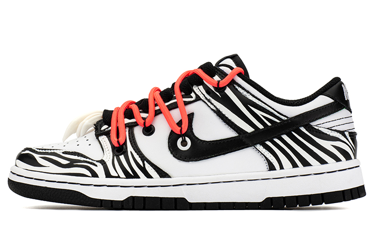 Buy (W) [Kasut Custom] Nike Dunk Low Retro 'Panda Zebra Tali Dekonstruksi' DD1503-106(TeamA-DKL黄绿男女熊猫阿凡达)