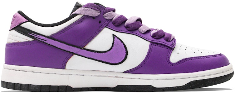 【定制球鞋】Nike Dunk Low Retro 熊猫 Vibe風 紫色鴛鴦 塗鴉 低幫 板鞋 女款 紫色 Order 【定制球鞋】Nike Dunk Low Retro 熊猫 Vibe風 紫色鴛鴦 塗鴉 低幫 板鞋 女款 紫色