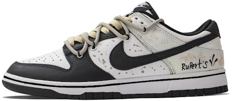 【訂製球鞋】Nike Dunk Low Retro 魯玻特之淚 簡約 塗鴉 解構 低筒 滑板鞋 女款 米白黑 Buy 【訂製球鞋】Nike Dunk Low Retro 魯玻特之淚 簡約 塗鴉 解構 低筒 滑板鞋 女款 米白黑