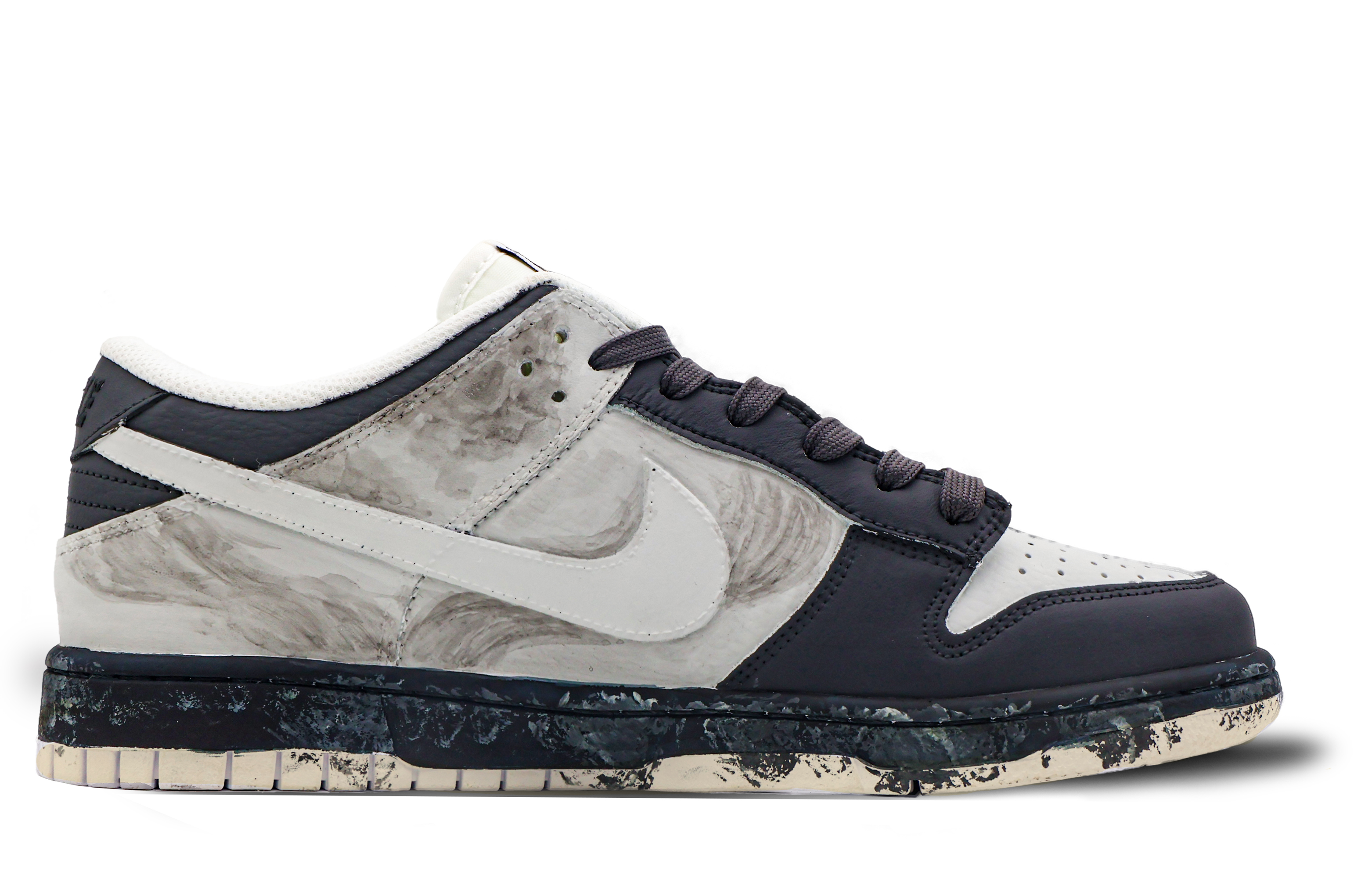 Order (W) 【カスタムシューズ】(女性用) ナイキ ダンク ロー レトロ 'スプリングインクバンブー' DH9765-100(Team53-女款映竹S-BOX)