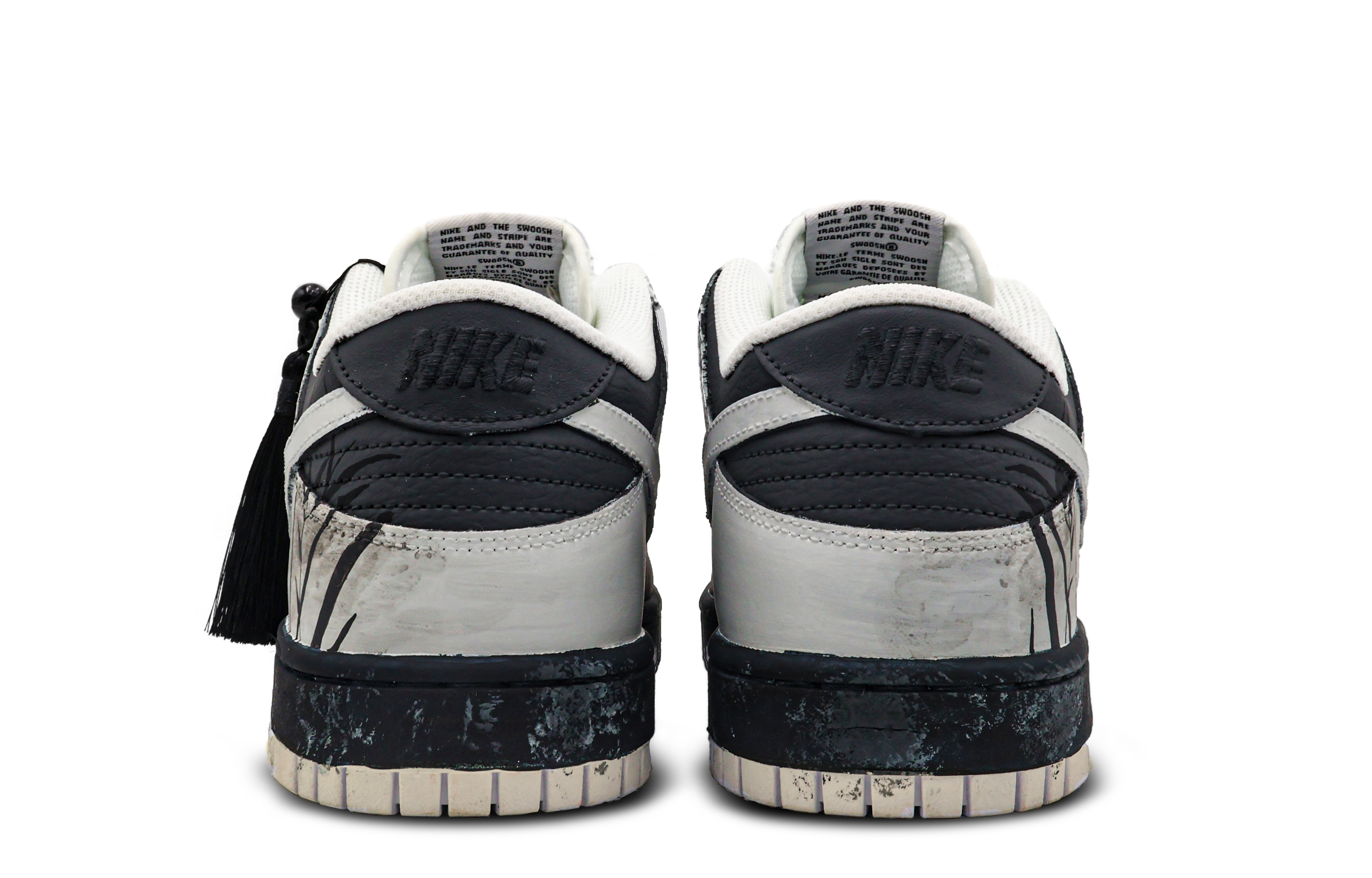 Shop (W) 【カスタムシューズ】(女性用) ナイキ ダンク ロー レトロ 'スプリングインクバンブー' DH9765-100(Team53-女款映竹S-BOX)