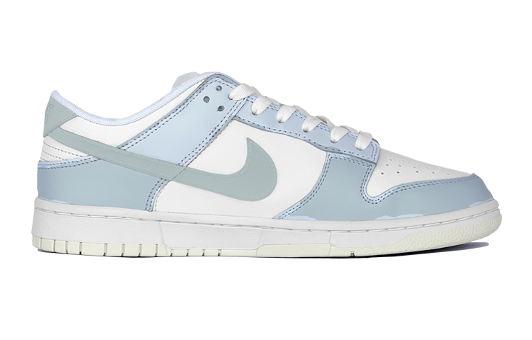 Order (W) [Sepatu Custom] Nike Dunk Low Retro 'Summer Ice Blue - Grafiti Hati' DD1503-121(TeamS-冰蓝夏日女)
