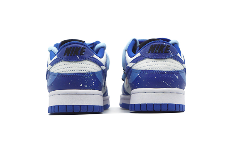 Shop (W) [Sepatu Kustom] Nike Dunk Low Retro 'Gelombang Matahari' CW1590-001(Team-R-女款旭日海浪喷涂)