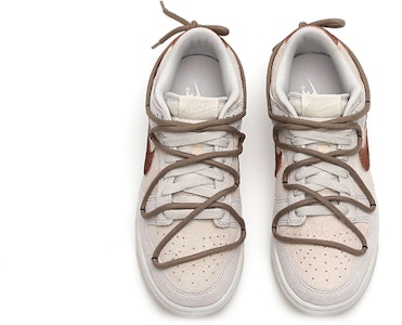 【定制球鞋】 Nike Dunk Low Retro PRM" Vast Grey" 戶外風 奶油 低筒 板鞋 女款 灰棕 Shop 【定制球鞋】 Nike Dunk Low Retro PRM" Vast Grey" 戶外風 奶油 低筒 板鞋 女款 灰棕