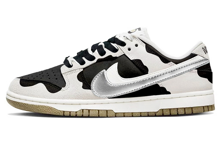 Buy (W) [Zapatillas Personalizadas] Nike Dunk Low SE '85 'Estampado Vaca' DO9457-100(TeamY-女款复古奶牛纹黑白)