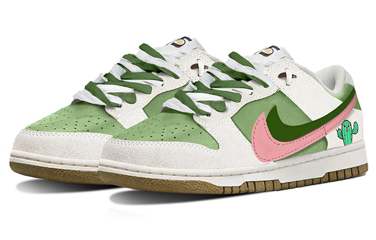 Lookbook (W) 나이키 덩크 로우 SE '아보카도 그린' (커스텀) DO9457-100(TeamY-男女款复古反转牛油果绿)