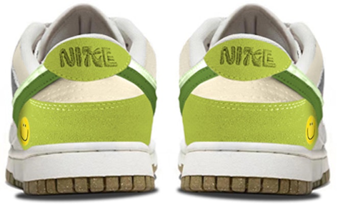 【定制球鞋】 Nike Dunk Low SE "85" 雙勾牛油果 無性別風 復古 笑臉 低筒 板鞋 女款 米綠 Shop 【定制球鞋】 Nike Dunk Low SE "85" 雙勾牛油果 無性別風 復古 笑臉 低筒 板鞋 女款 米綠
