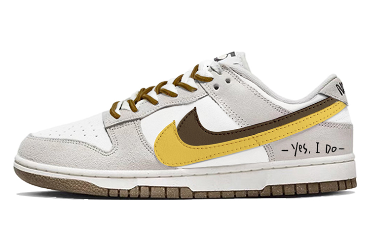 Buy (W) [Custom Shoes] Nike Dunk Low SE 'Banana Mango Milkshake' Kustom DO9457-100(TeamY-男女款复古反转米白黄)
