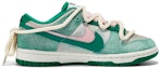 Order (W) 나이키 덩크 로우 SE '베리 미스트' (커스텀) DO9457-101(TeamI-女款云烟粉绿L粉绿)