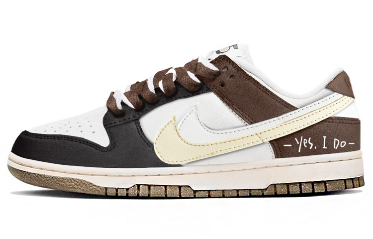 [Custom Shoes] (W) Nike Dunk Low SE 'Black Mocha'