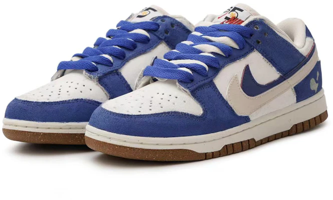 【定制球鞋】Nike Dunk Low SE "85" 小魚果 低筒 板鞋 女款 藍白 Lookbook 【定制球鞋】Nike Dunk Low SE "85" 小魚果 低筒 板鞋 女款 藍白