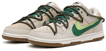 【客製化球鞋】Nike Dunk Low se "85" 氣泡水母 雙鉤 解構風 綠野仙蹤 聖誕禮物 低幫 板鞋 女款 棕綠 送禮 Lookbook 【客製化球鞋】Nike Dunk Low se "85" 氣泡水母 雙鉤 解構風 綠野仙蹤 聖誕禮物 低幫 板鞋 女款 棕綠 送禮