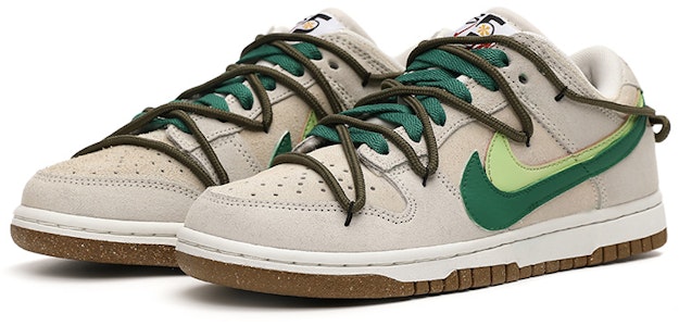 (W) ナイキ ダンク Low SE 茶緑メデューサ (Nike Dunk Low SE ChaMidori Medūsa) DO9457-100(Team15-气泡水母绿野仙踪) Lookbook (W) ナイキ ダンク Low SE 茶緑メデューサ (Nike Dunk Low SE ChaMidori Medūsa) DO9457-100(Team15-气泡水母绿野仙踪)