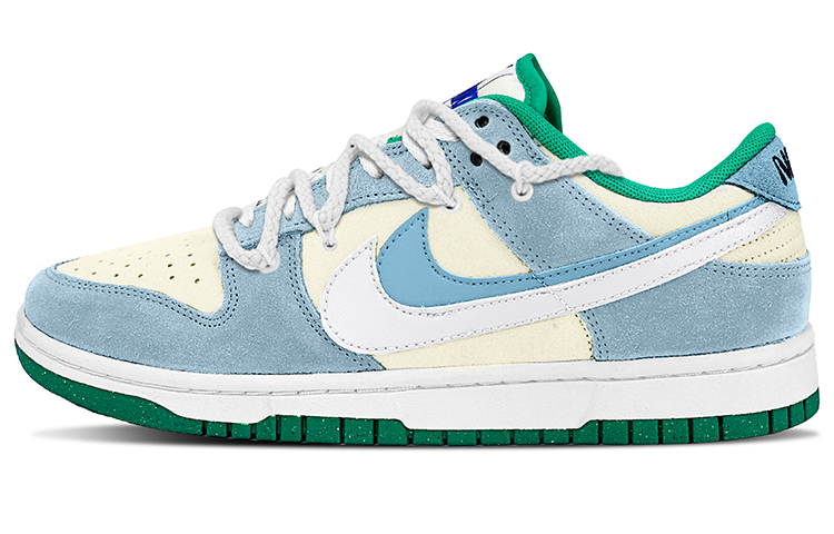 Buy (W) [Sepatu Custom] Nike Dunk Low SE 'Cheese Sea Salt' DO9457-101(TeamY-女款双勾芝士海盐米蓝)