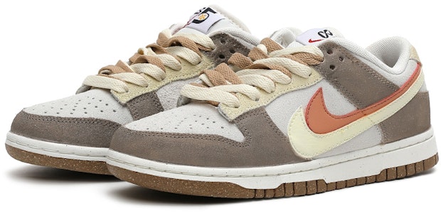 (W) 【カスタムシューズ】(女性用)ナイキ ダンク ロー SE「チーズケーキ」 DO9457-100(Team33-奶酪蛋糕女款) Lookbook (W) 【カスタムシューズ】(女性用)ナイキ ダンク ロー SE「チーズケーキ」 DO9457-100(Team33-奶酪蛋糕女款)