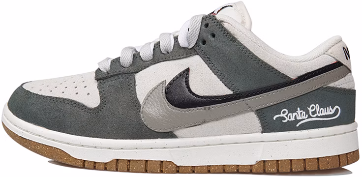 custom-shoes-women-nike-dunk-low-se-christmas-green