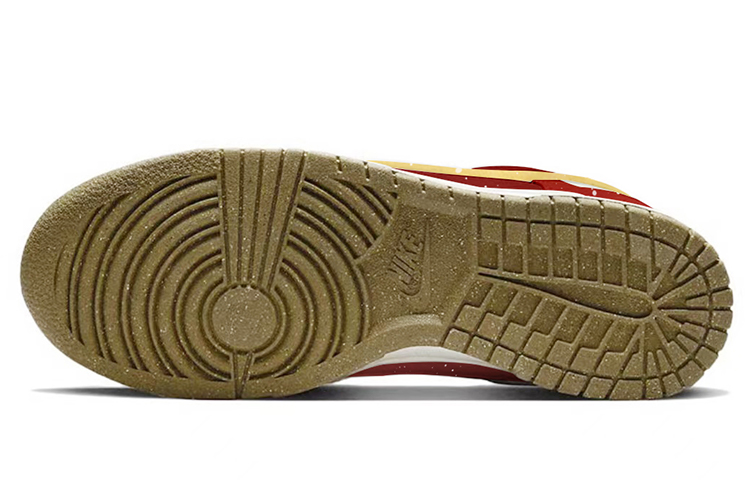 Purchase (W) [定制鞋款] 耐克Dunk Low SE '圣诞红樱桃Paisley' DO9457-100(TeamY-女款复古圣诞主题白红金)