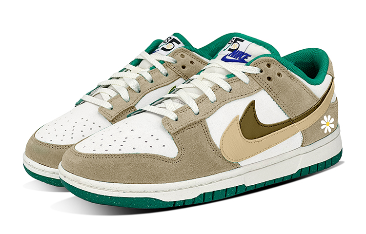 Lookbook (W) [Kasut Custom] Nike Dunk Low SE 'Cocoa Latte' DO9457-101(TeamY-女款双勾可可拿铁灰棕)