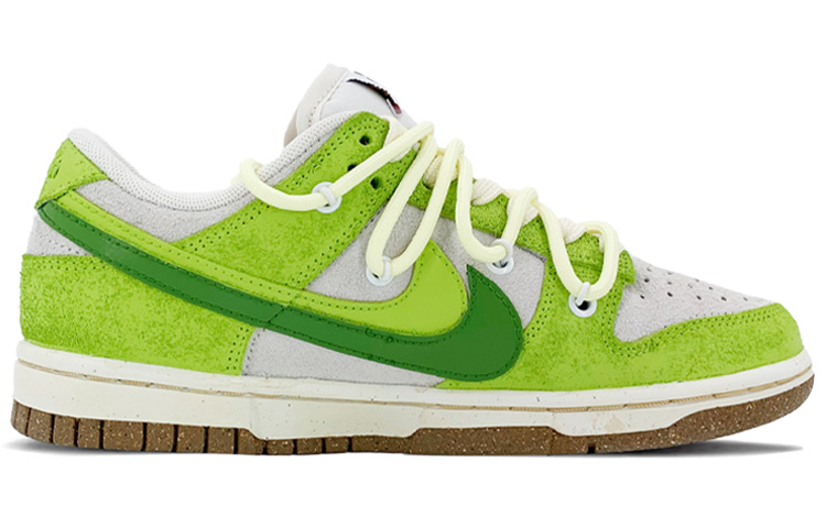 Order (W) Zapatillas Nike Dunk Low SE 'Deconstruidas Doble Swoosh Verde Azulado' DO9457-100(TeamK-气泡青苹果QD)