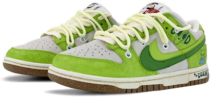 (W) Zapatillas Nike Dunk Low SE 'Deconstruidas Doble Swoosh Verde Azulado' DO9457-100(TeamK-气泡青苹果QD) Lookbook (W) Zapatillas Nike Dunk Low SE 'Deconstruidas Doble Swoosh Verde Azulado' DO9457-100(TeamK-气泡青苹果QD)