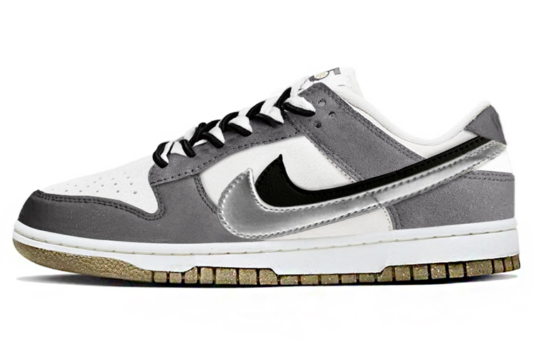 Buy 【客製球鞋】Nike Dunk Low SE "85" 雙勾霧霾灰 科技未來 簡約工業風 高街 低筒 板鞋 女款 灰黑