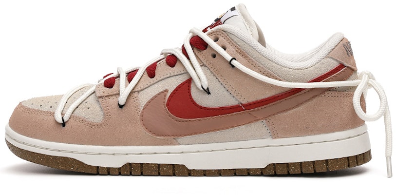 【定制球鞋】 Nike Dunk Low SE 85 雙鉤 解構風 焦糖可可 低幫 板鞋 女款 棕紅 Buy 【定制球鞋】 Nike Dunk Low SE 85 雙鉤 解構風 焦糖可可 低幫 板鞋 女款 棕紅