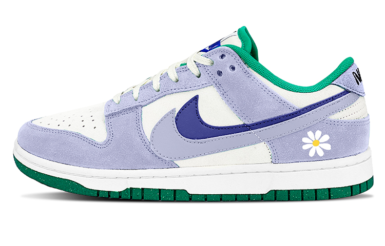 Buy (W) [Kasut Custom] Nike Dunk Low SE 'Double Swoosh Taro Ungu' DO9457-101(TeamY-女款双勾芋泥紫白)