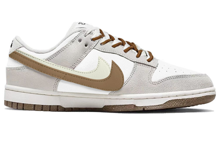 Order (W) 나이키 덩크 로우 SE '모카 그래피티' (더블 스우시) DO9457-100(TeamY-男女款双勾小摩卡白棕QD)