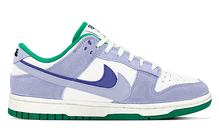 Order (W) [Kasut Custom] Nike Dunk Low SE 'Double Swoosh Taro Ungu' DO9457-101(TeamY-女款双勾芋泥紫白)