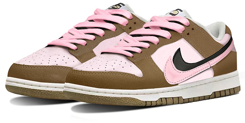 【定制球鞋】 Nike Dunk Low SE 85 雙勾小摩卡 板鞋 做舊復古 嘻哈 高街 情侶 低筒 板鞋 女款 棕粉 Lookbook 【定制球鞋】 Nike Dunk Low SE 85 雙勾小摩卡 板鞋 做舊復古 嘻哈 高街 情侶 低筒 板鞋 女款 棕粉